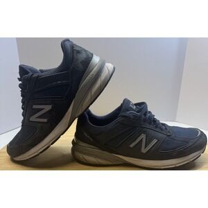 New Balance 990v5 Shoes Mens Size 12.5 4E Navy Suede Made in USA Running M990NV5